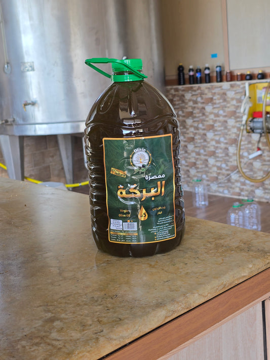 زيت الزيتون البكر حجم 5ل (التوصيل مجاني لمكتب الولاية)